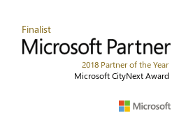 Finalist in 2018 Microsoft Partner Awards